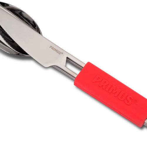 Primus Leisure Cutlery Besteckset aus Edelstahl 3-teilig melon pink - Campingbesteck