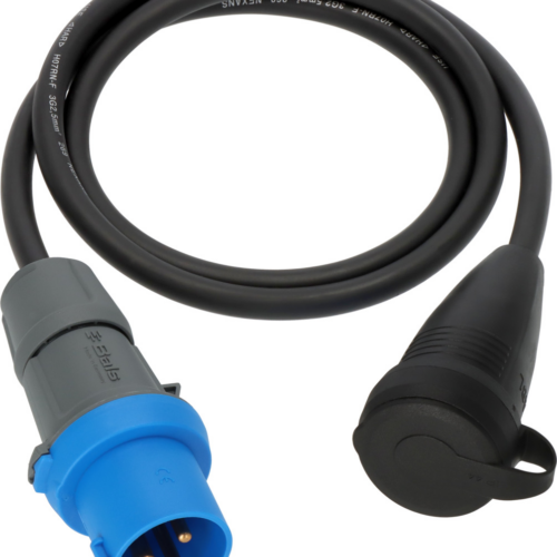 Brennenstuhl H07RN-F 3G2,5 Camping-Adapterleitung CEE Adapterkabel 1,5 Meter Anschluss CEE-Stecker / Schutzkontakt-Kupplung - CEE-Kabel