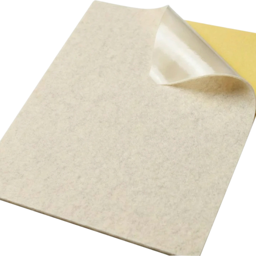 Filz Asmussen Carpet Filz Teppichfilz selbstklebend vanille Breite 1,55 m (Meterware) - Innenverkleidung & Dämmung