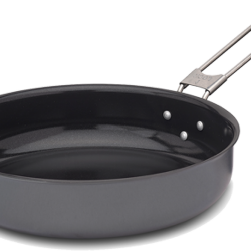 Primus LiTech Camping Bratpfanne mit Klappgriff 2 teilig ⌀ 21 cm - Grillroste, Pfannen und Platten