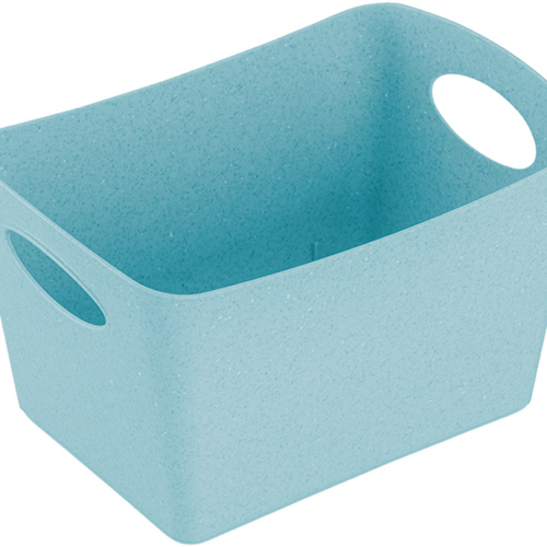 Koziol Boxxx S Aufbewahrungsbox 1 Liter recycled blue blau - Aufbewahrungs- & Transportbehälter