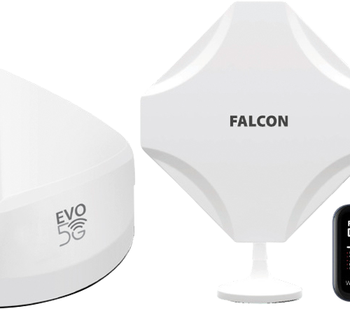 Falcon EVO 5G Flex LTE Dachantenne und Fensterantenne mit mobilem 150 Mbit 4G WLAN Router - 5G-/LTE-Antennen