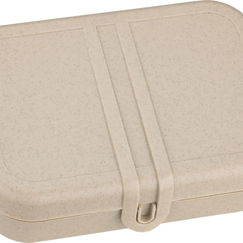 Koziol Pascal L Lunchbox mit Trennsteg nature desert sand  - Lebensmittelbehälter / Vorratsdosen