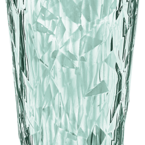 Koziol Club Light S Glas aus Kunststoff stapelbar / bruchsicher 400 ml transparent eucalyptus green - Gläser