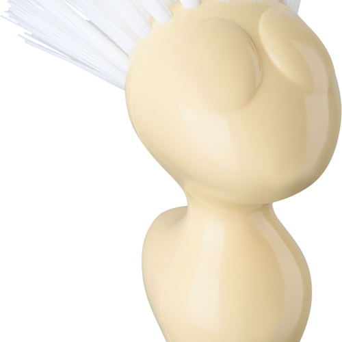 Koziol Tweetie Gemüsebürste aus biozirkulärem Kunststoff 12,9 cm sweet yellow  - Sonstiges Küchenzubehör