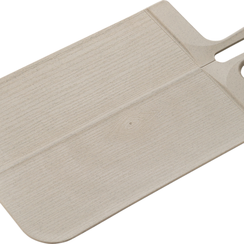 Koziol Snap L Schneidebrett mit Klappfunktion 46,4 x 24,2 cm nature desert sand - Schneidebretter