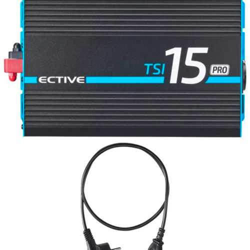Ective TSI 15 Pro Sinus Wechselrichter mit Netzvorrangschaltung 12V 1500W - Wechselrichter & Spannungswandler