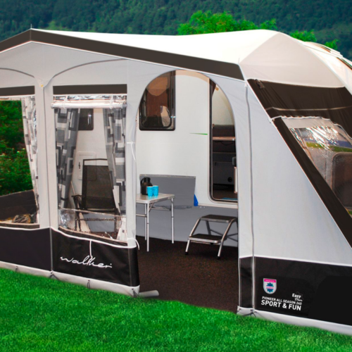 Walker Pioneer All Season 240 Sport & Fun Wohnwagenvorzelt passend für Knaus Sport & Fun - Wohnwagenvorzelte