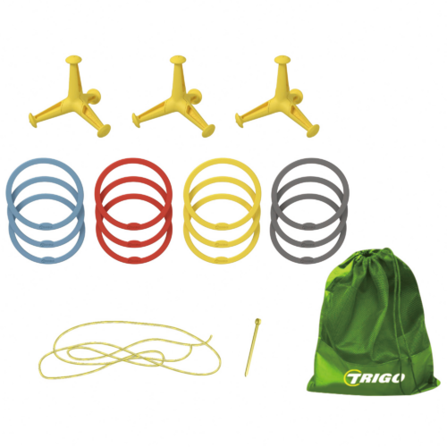 Do U Play Trigo Ringwurfspiel Wurfspiel Dreieck-Zielzone 2–4 Spieler - Spielsachen