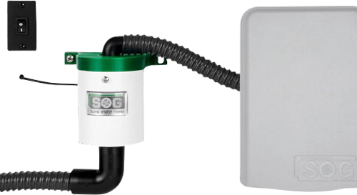 SOG Türvariante für Clesana Trockentoilette Hellgrau - Toilettenbeutel & Toilettenzubehör
