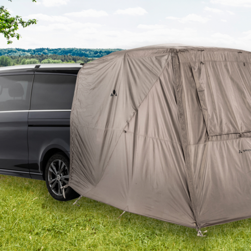 Vaude Drive Van Trunk Autovorzelt 180 x 250 cm beige - Reisemobil- & Busvorzelte