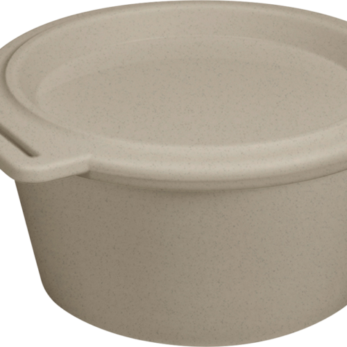 Koziol Move Box Schale mit Deckel 250 ml nature desert sand - Schüsseln & Schalen