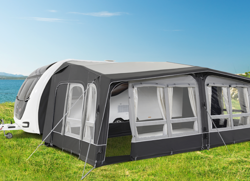 Dometic Residence AIR All-Season aufblasbares Vorzelt Größe 18 - Wohnwagenvorzelte