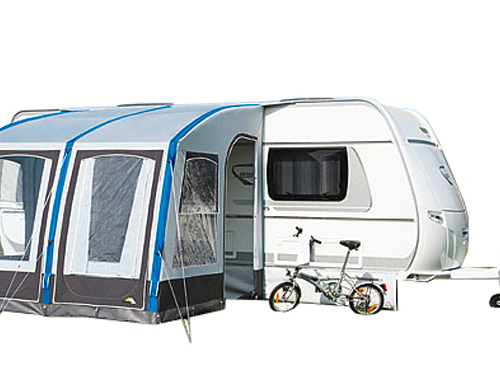 DWT Space Air HQ 320 XL aufblasbares Luftvorzelt Anbauhöhe 265 - 280 cm - Wohnwagenvorzelte