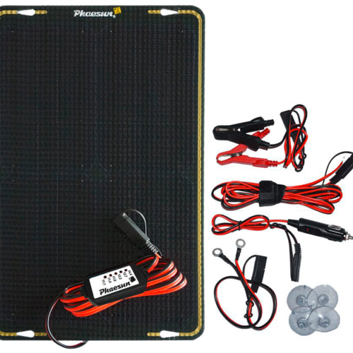 Phaesun Sun Trickle Modul-Kit Batterieladeerhaltung 12 W / 12 V - Batterie-Ladegeräte