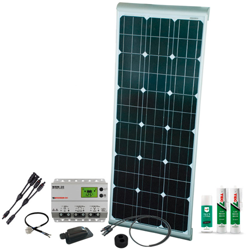 Phaesun Base Camp Aero MPPT WRM20 Caravan Solarkit 240 W 12 V - Solar-Komplettsets