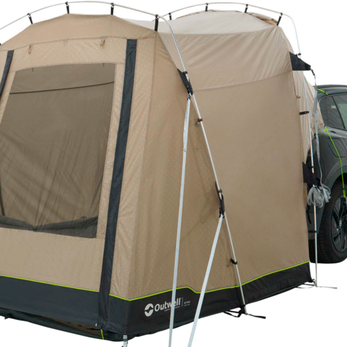 Outwell Dune SUV freistehendes Heckzelt mit Rückwand und Schleuse für SUV  und PKW  - Heckzelte