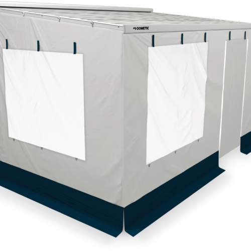 Dometic CampRoom Seitenwände 2 Stück passend für PerfectWall Markisen Auszug 2,5 Meter / Anbauhöhe 2,00 – 2,29 Meter - Markisenvorzelte & Wände