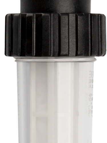 TW-DES Comfort Befüllfilter 1/2 Zoll inklusive Wasseruhr mit Absperrhahn und Feinfilter für Wassertanks  - Adapter & Anschlüsse