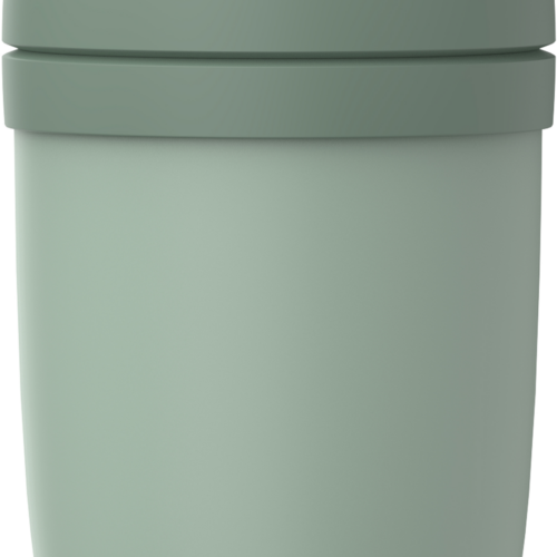 Mepal Ellipse Lunchpot XL mit zwei getrennten Fächern und auslaufsicher 750 ml und 300 ml nordic sage - Lebensmittelbehälter / Vorratsdosen