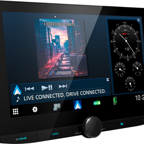 Kenwood DMX9724XDS Moniceiver 10,1 Zoll Standardversion - Navi- & Moniceiver