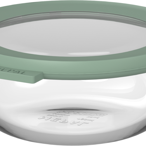 Mepal Cirqula Frischhaltedose aus Borosilikatglas mit luftdichtem Deckel 750 ml nordic saga - Lebensmittelbehälter / Vorratsdosen