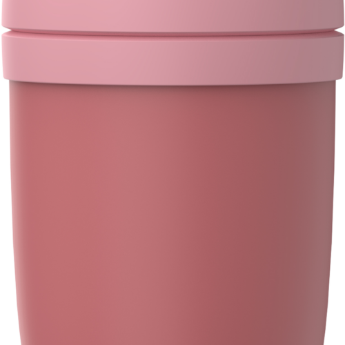 Mepal Ellipse Lunchpot XL mit zwei getrennten Fächern und auslaufsicher 750 ml und 300 ml vivid mauve - Lebensmittelbehälter / Vorratsdosen