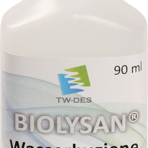 TW-DES Biolysan Wasserhygiene 90 ml für Trinkwasserdesinfektion bis 360 Liter - Trinkwasseraufbereitung