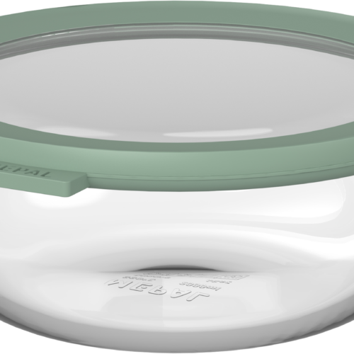 Mepal Cirqula Frischhaltedose aus Borosilikatglas mit luftdichtem Deckel 1250 ml nordic saga - Lebensmittelbehälter / Vorratsdosen