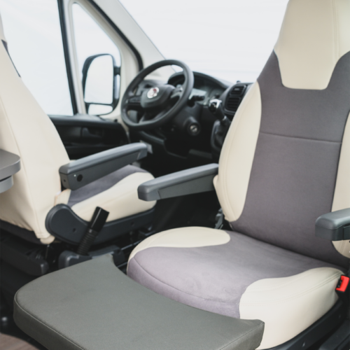 ART Beinauflage für Reisemobilsitz MAN TGE/ VW Crafter ab 07/2018 anthrazit - Beinauflagen von ART – Technische Konfektion