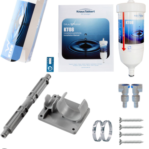 bluuwater KT08 Einbauset Wasserfilter gerade - Trinkwasseraufbereitung