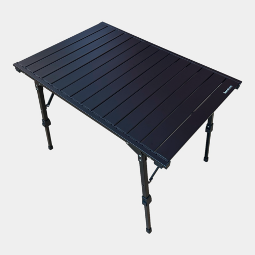 Horntools Campingtisch faltbar Aluminium höhenverstellbar 89 x 60 cm - Rolltische