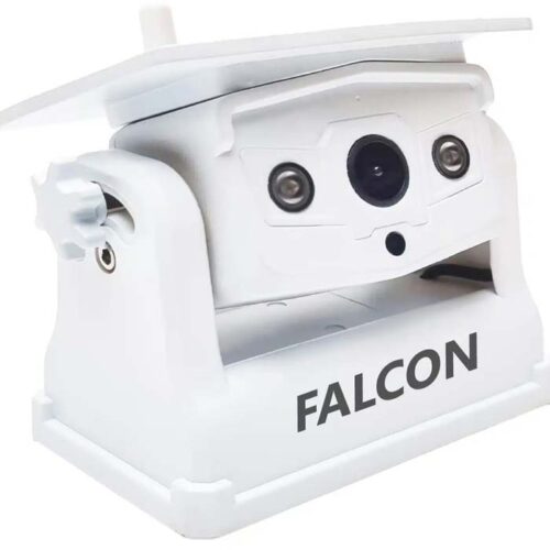Falcon Zusatzkamera für Magnet Funkkamerasystem mit Solarpanel kabellos bis 100 m weiß - Rückfahrkameras & Rückfahrsysteme