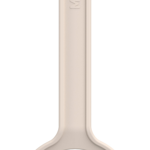 Mepal Chef It Edelstahl Sparschäler aus Polypropylen und mit ergonomischer Form 17 cm chalk - Kochbesteck
