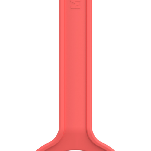 Mepal Chef It Edelstahl Sparschäler aus Polypropylen und mit ergonomischer Form 17 cm coral - Kochbesteck