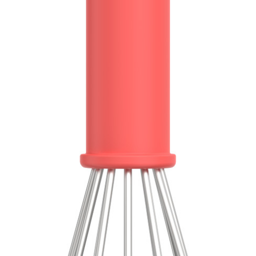 Mepal Chef It Edelstahl Schneebesen aus Polypropylen mit ergonomischem Griff 25 cm coral - Kochbesteck
