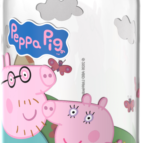 Mepal Campus Kinder-Trinkflasche mit Klappdeckel auslaufsicher 600 ml Peppa Pig - Trinkflaschen