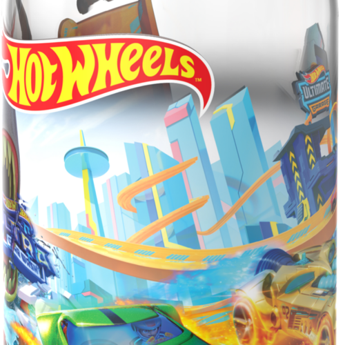 Mepal Campus Kinder-Trinkflasche mit Klappdeckel auslaufsicher 600 ml Hot Wheels - Trinkflaschen