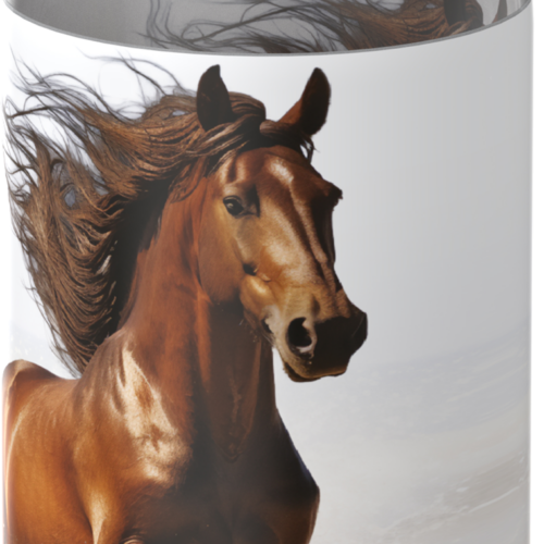 Mepal Campus Kinder-Trinkflasche mit Klappdeckel auslaufsicher 600 ml Wild Horse - Trinkflaschen