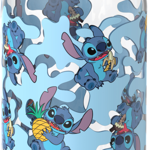 Mepal Campus Kinder-Trinkflasche mit Klappdeckel auslaufsicher 600 ml Stitch - Trinkflaschen