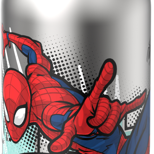 Mepal Campus Isolierflasche mit Klappdeckel auslaufsicher 500 ml Spiderman - Isolierflaschen & Isobehälter