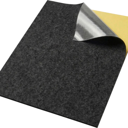 Filz Asmussen Carpet Filz Teppichfilz selbstklebend anthrazit Breite 1,55 m (Meterware) - Innenverkleidung & Dämmung