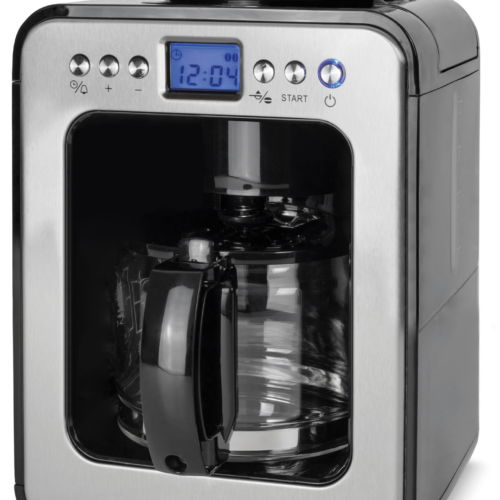 Caso Coffee Compact Electronic Kaffeemaschine mit Mahlwerk bis 4 Tassen - Kaffeemaschinen & Wasserkocher