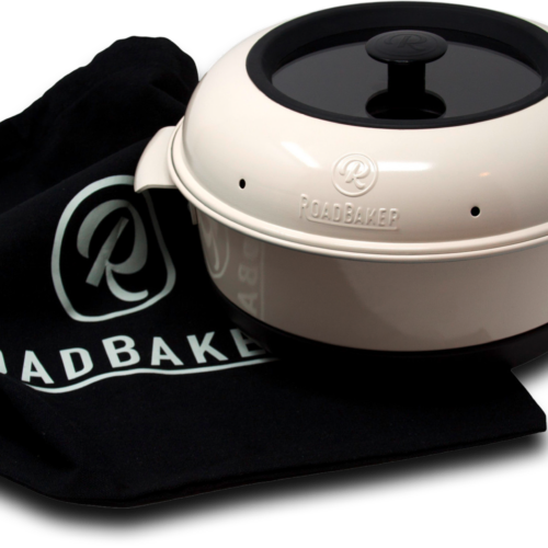 Roadbaker Mobiler Backofen mit Glasdeckel - Auflauf- und Backformen