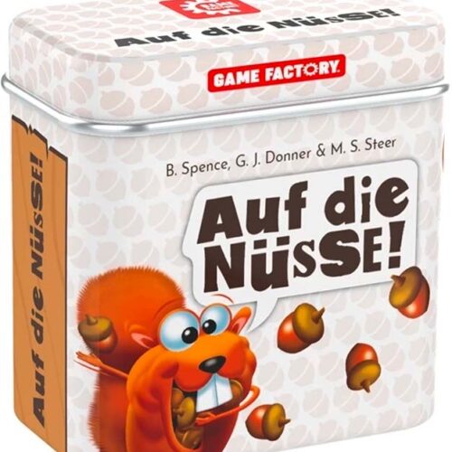 Game Factory Auf die Nüsse Würfelspiel für 2-4 Spieler ab 8 Jahren - Spielsachen