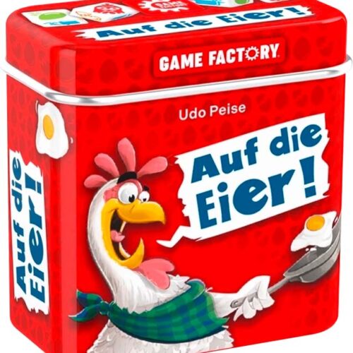 Game Factory Auf die Eier Würfelspiel für 2-5 Spieler ab 8 Jahren - Spielsachen
