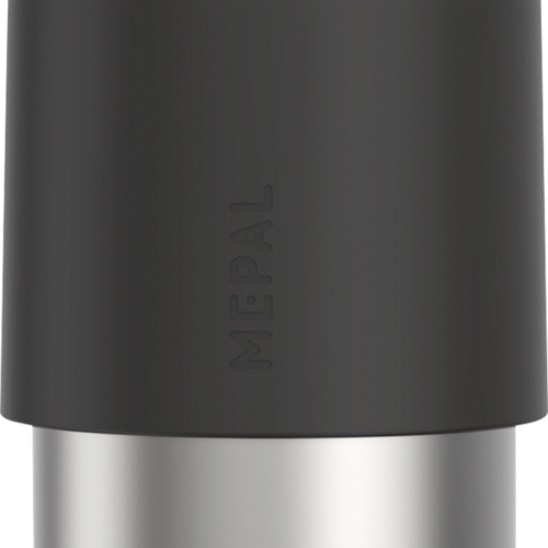 Mepal Ellipse Coffee-to-go-Thermobecher aus recyceltem Edelstahl und auslaufsicher 300 ml nordic black - Isolierbecher