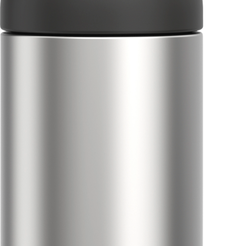 Mepal Vita Edelstahl Trinkflasche aus recyceltem Edelstahl und auslaufsicher 500 ml nordic black - Trinkflaschen