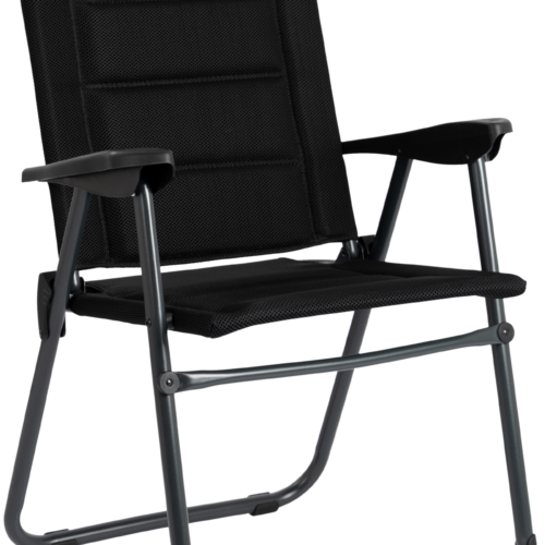 Crespo AP/218 Air-Deluxe Klappstuhl bis 110 kg schwarz - Klappstühle