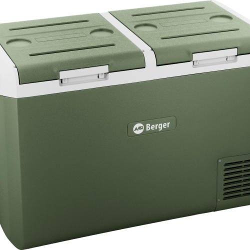 Berger EPL 95 Kompressor Kühlbox mit Tiefkühlfunktion 12V 24V 230V 95 Liter Dual Zone - Kompressor Kühlboxen